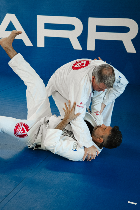 Gracie Barra Aliso Viejo students training Brazilian Jiu-Jitsu