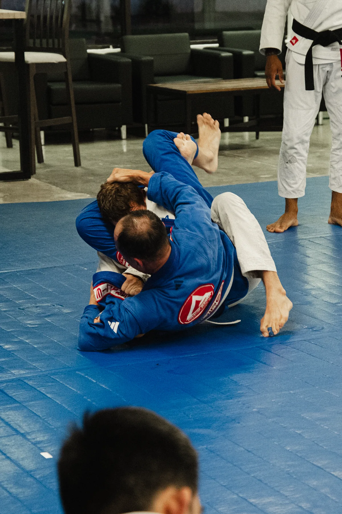 GB1 students practicing a fundamental drill