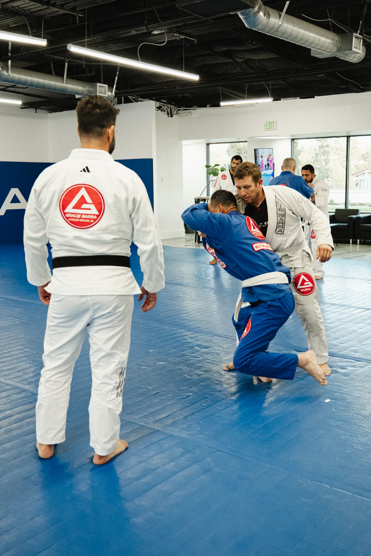 Live Jiu-Jitsu training at Gracie Barra Aliso Viejo